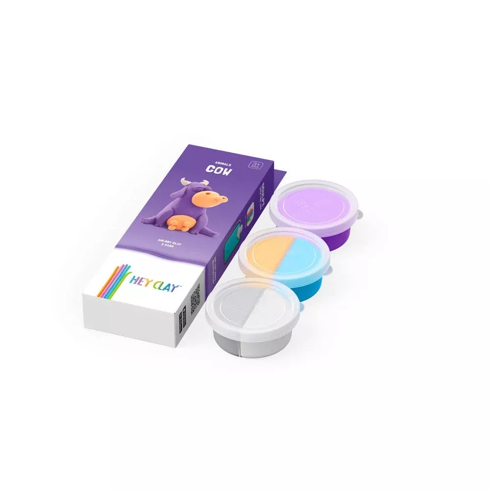 Hey Clay Single Pack - Cow