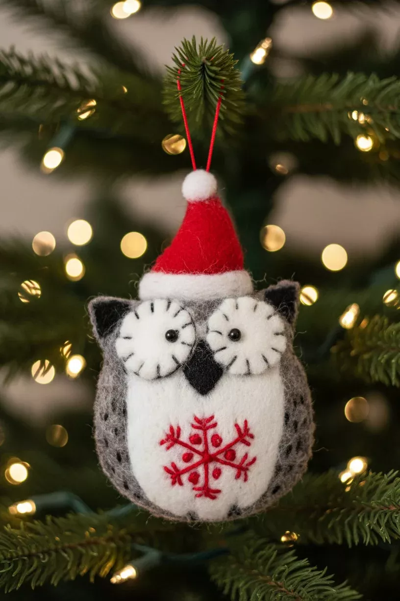 Holidayornament owl