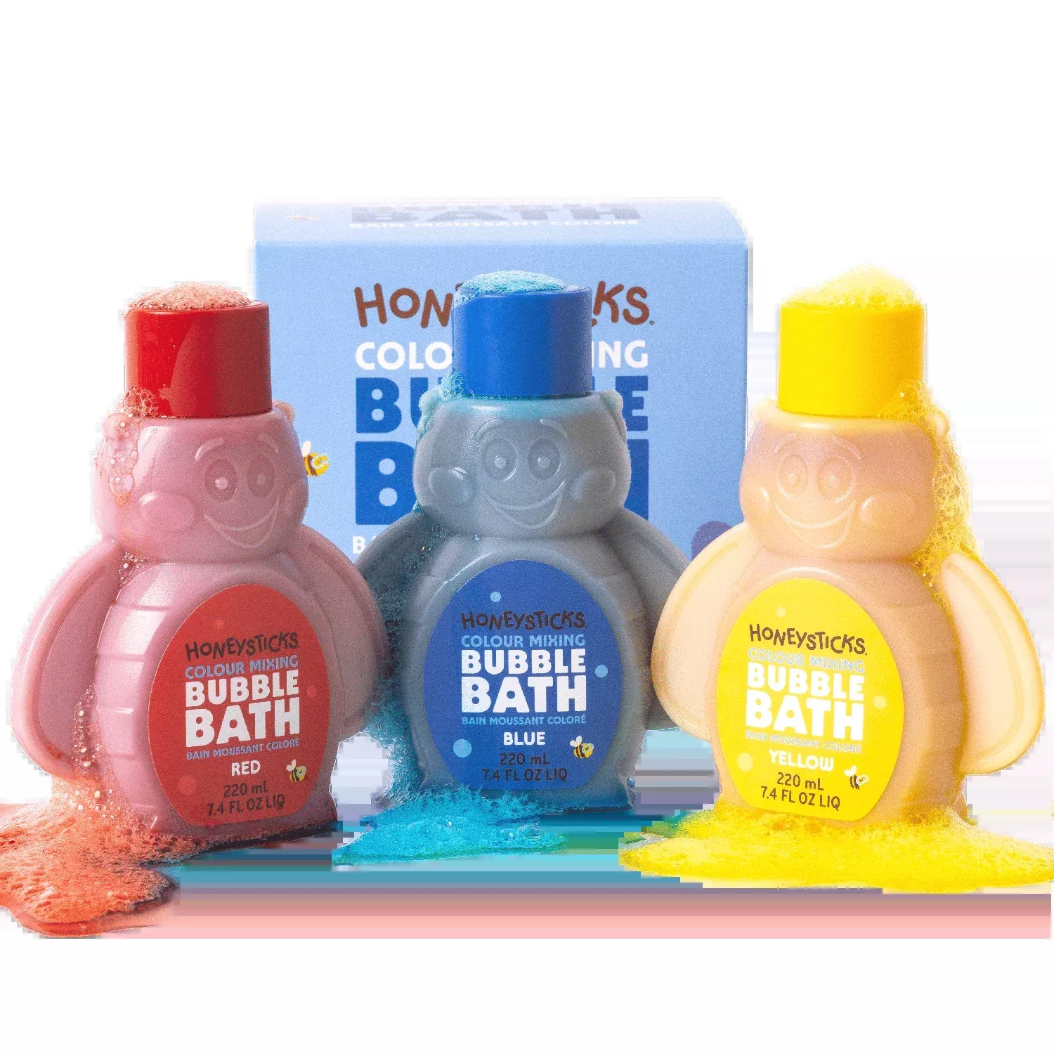 Honeysticks Colour Mixing Bubble Bath