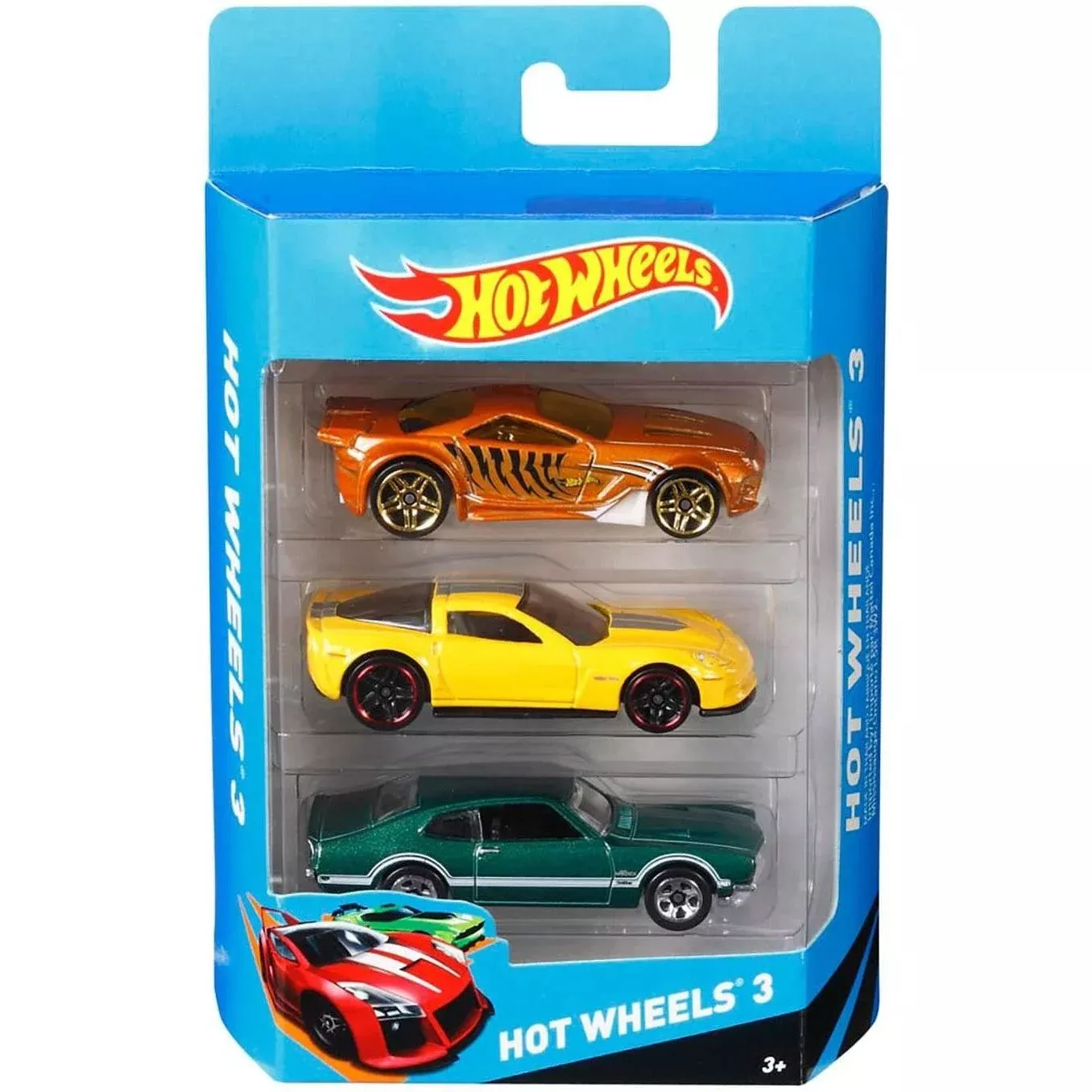 Hot Wheels 3 Pack Assortment - Assorted Styles