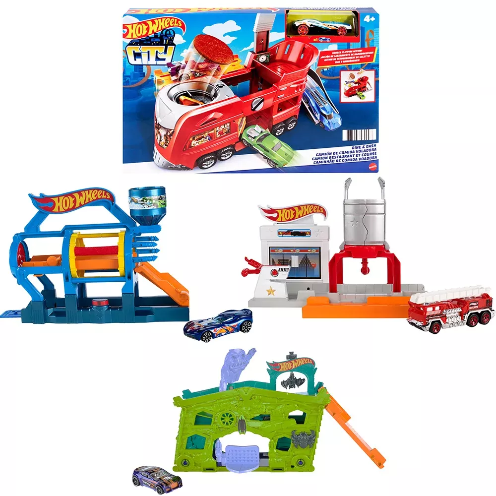 Hot Wheels City - Fold-Out Playset Assorted