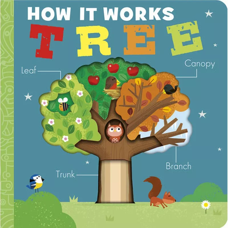 HOW IT WORKS: TREE Die Cut Board Book
