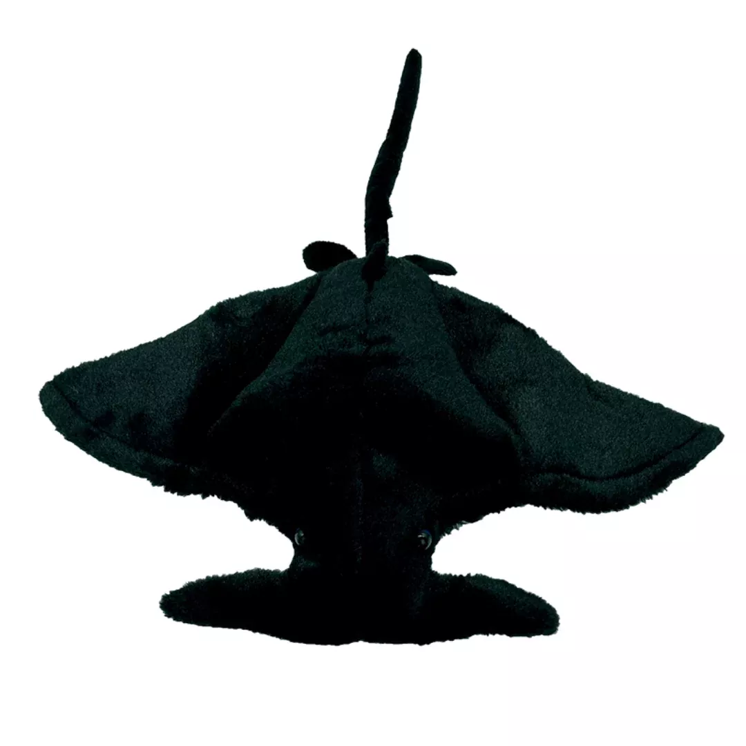 Huggable - Marty Mantaray Black 32cm