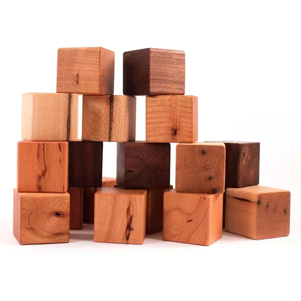 Imperfect Small Tri-Color Blocks (by the dozen)