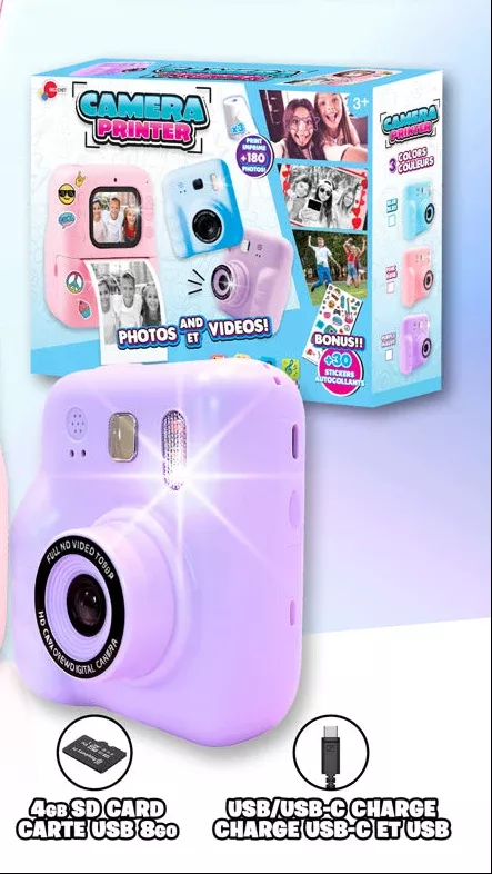 Instant Pocket Camera & Printer