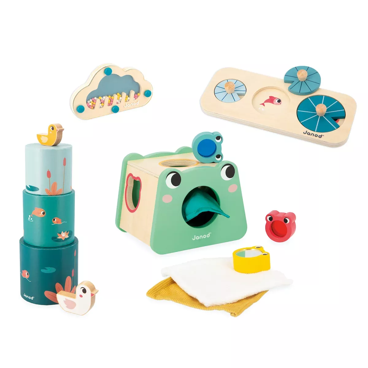 Janod Developmental Activity Box - 12 Months