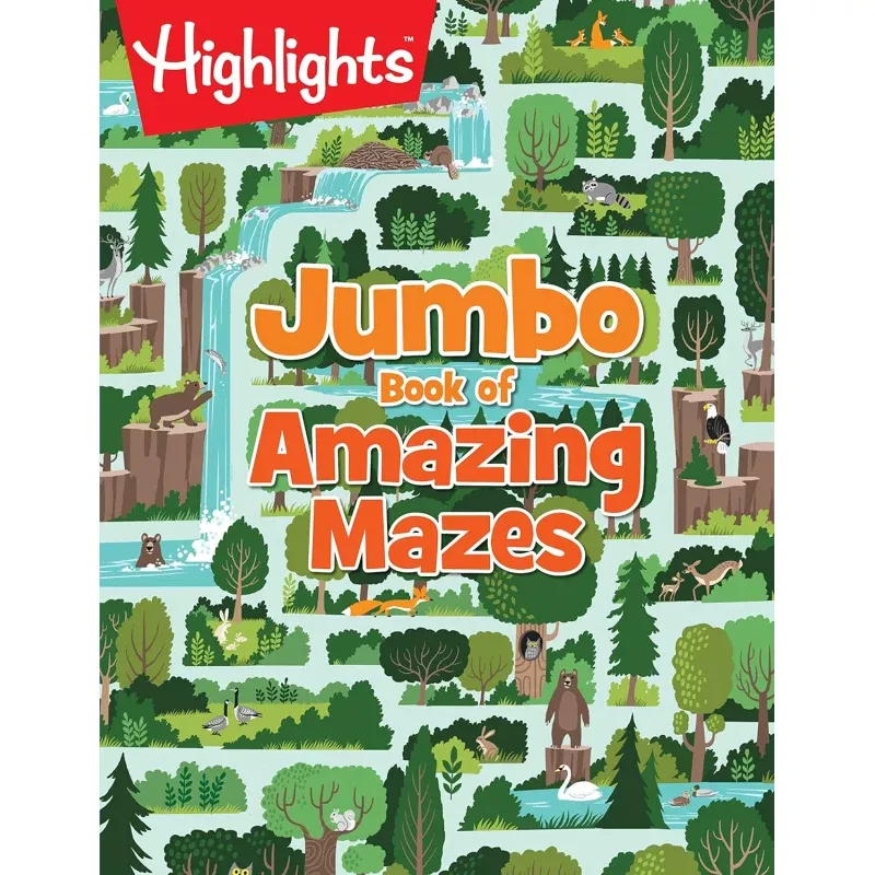 JUMBO BOOK OF AMAZING MAZES from Highlights