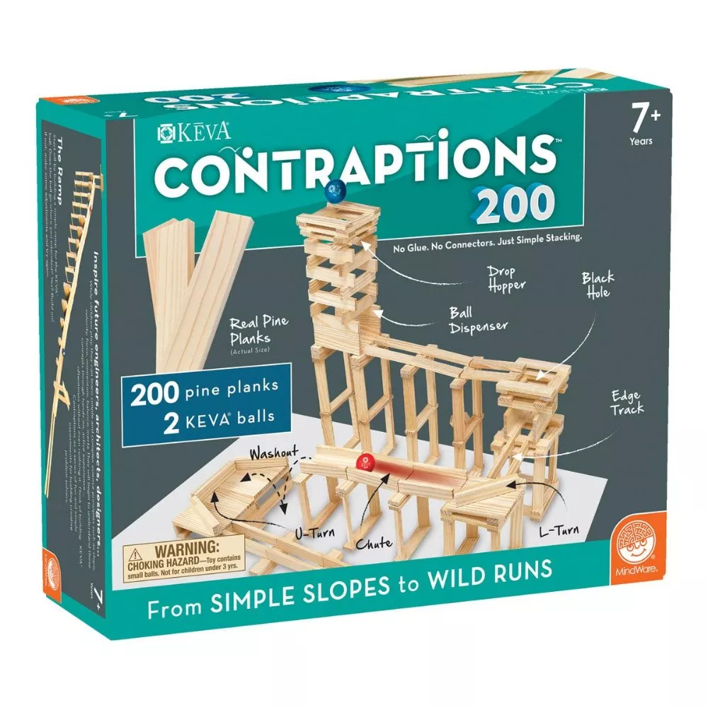 KEVA Contraptions 200 Plank Set