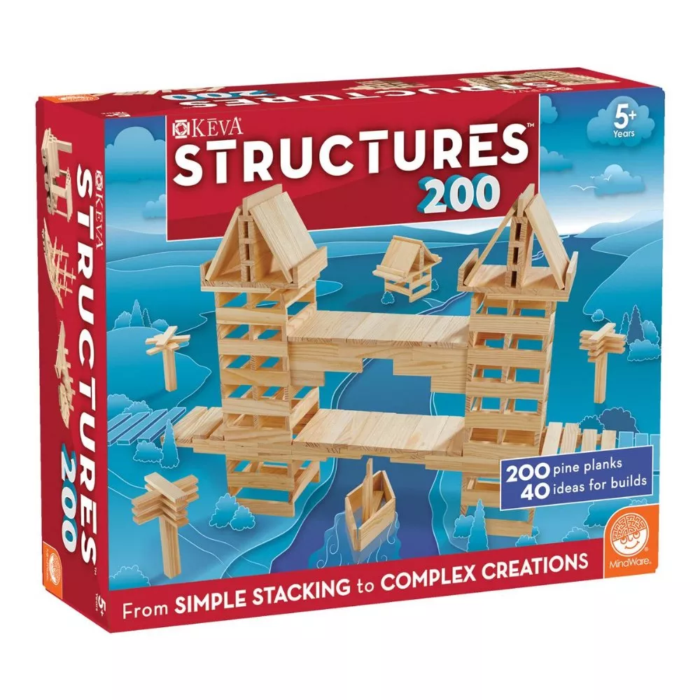KEVA Structures 200 Plank Set