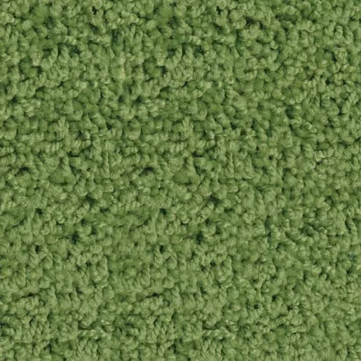 KIDply Soft Grass Green 4' x 6' Rectangle Solid Carpet