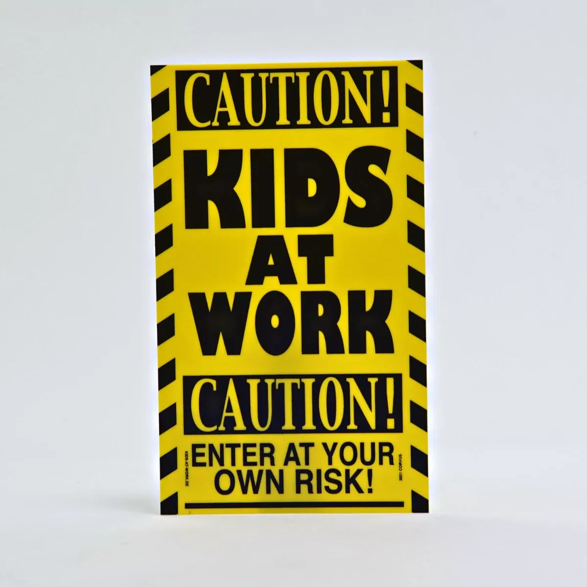 Kids at Work Construction Sign
