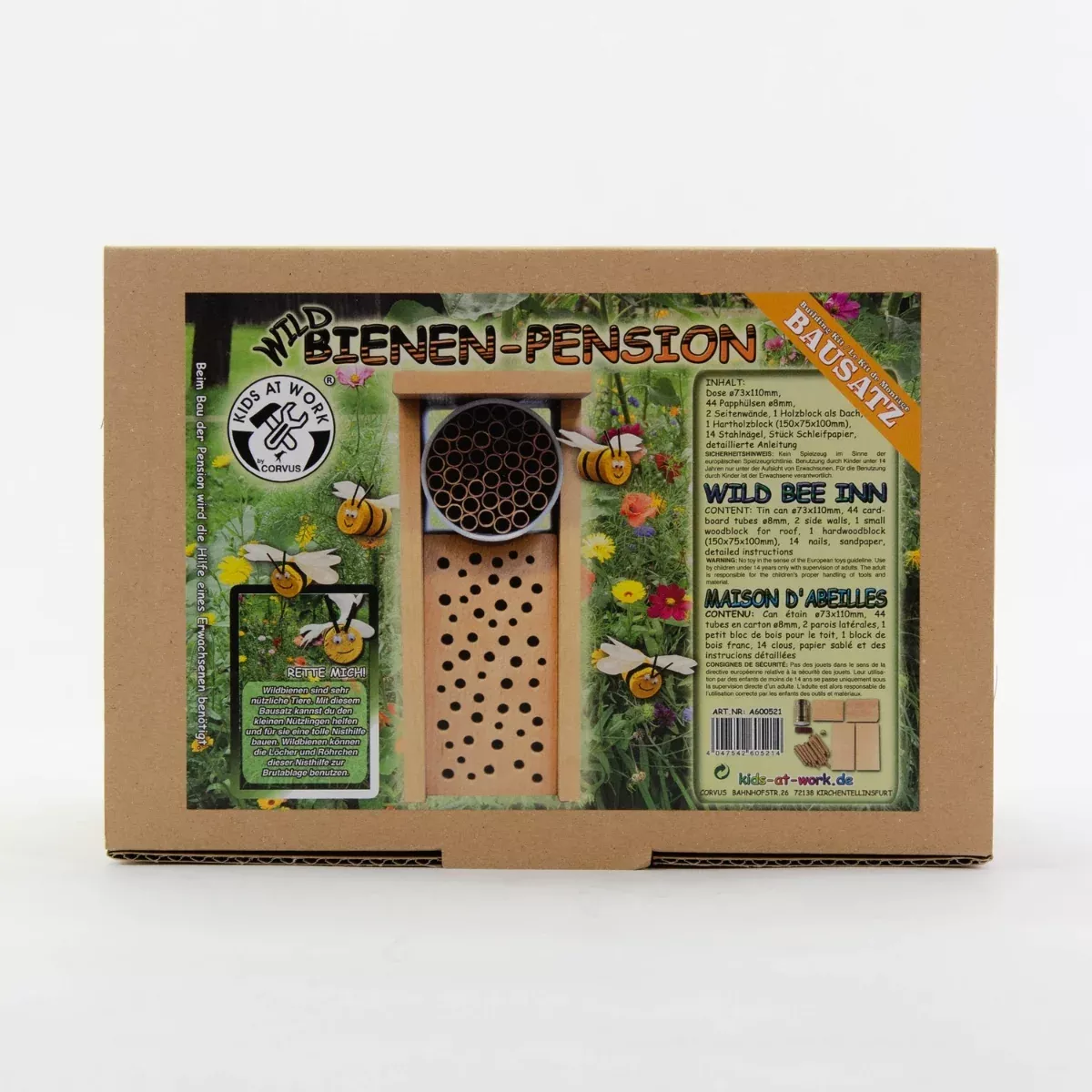 Kids at Work DIY Bee Hotel