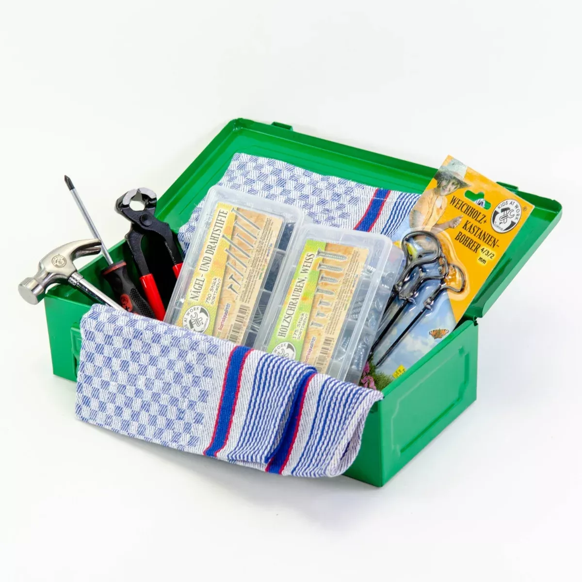 Kids at Work Tool Box Kit for Nailing & Screwing
