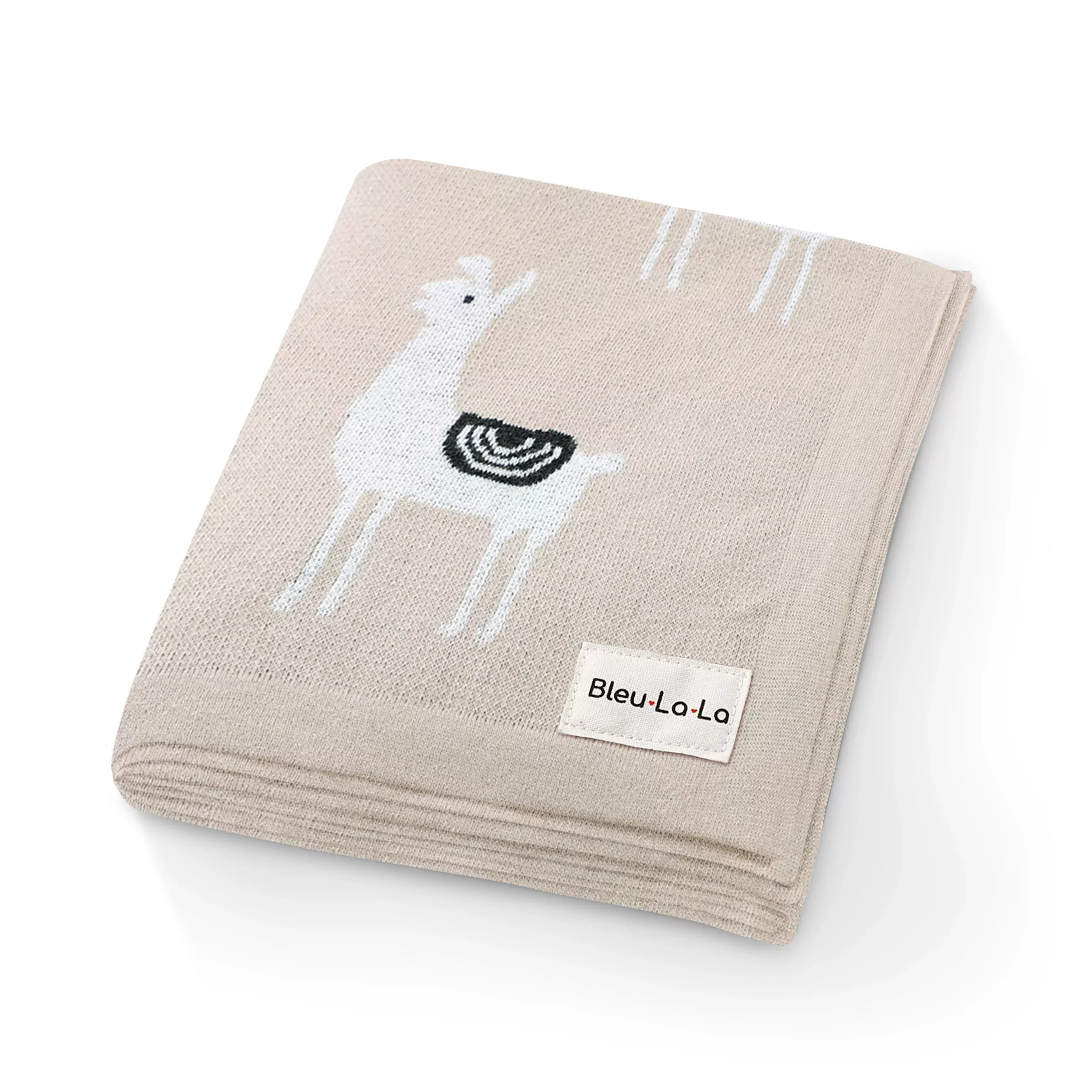 Knit Llama Swaddle