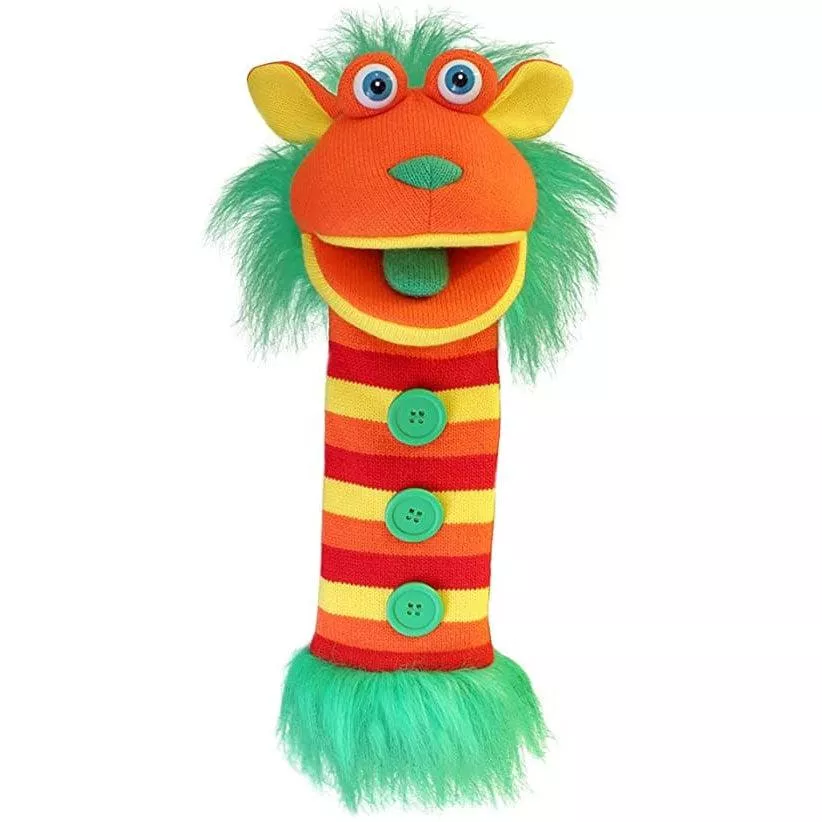 Knitted Puppets - Buttons