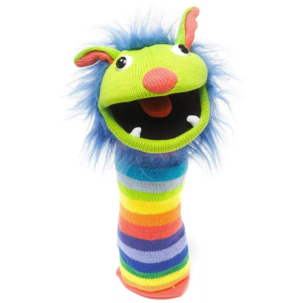 Knitted Puppets - Rainbow
