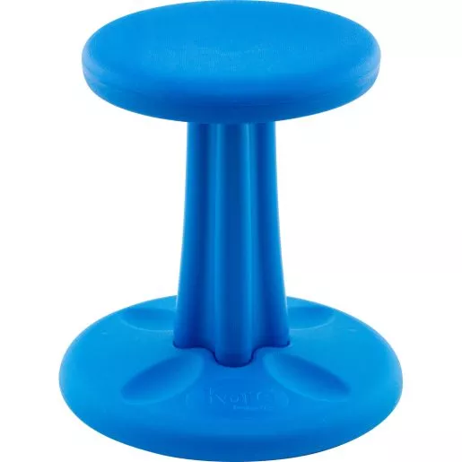 Kore™ Wobble Stool 14"H Blue