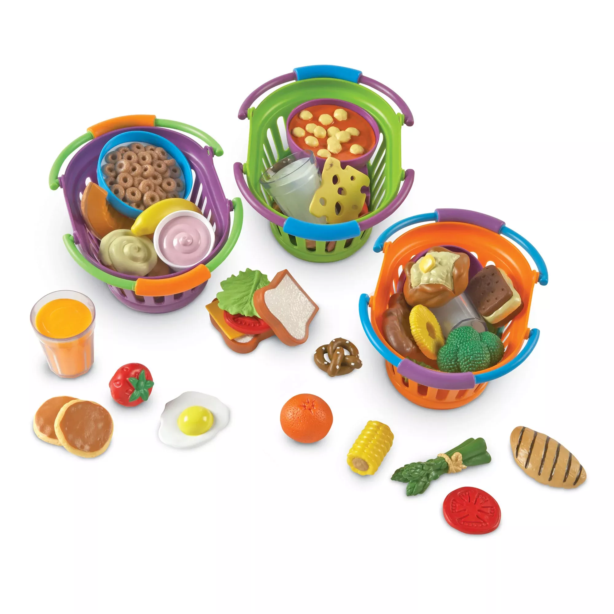 Learning Resources 50-Piece New Sprouts Meals Set - Durable Plastic
