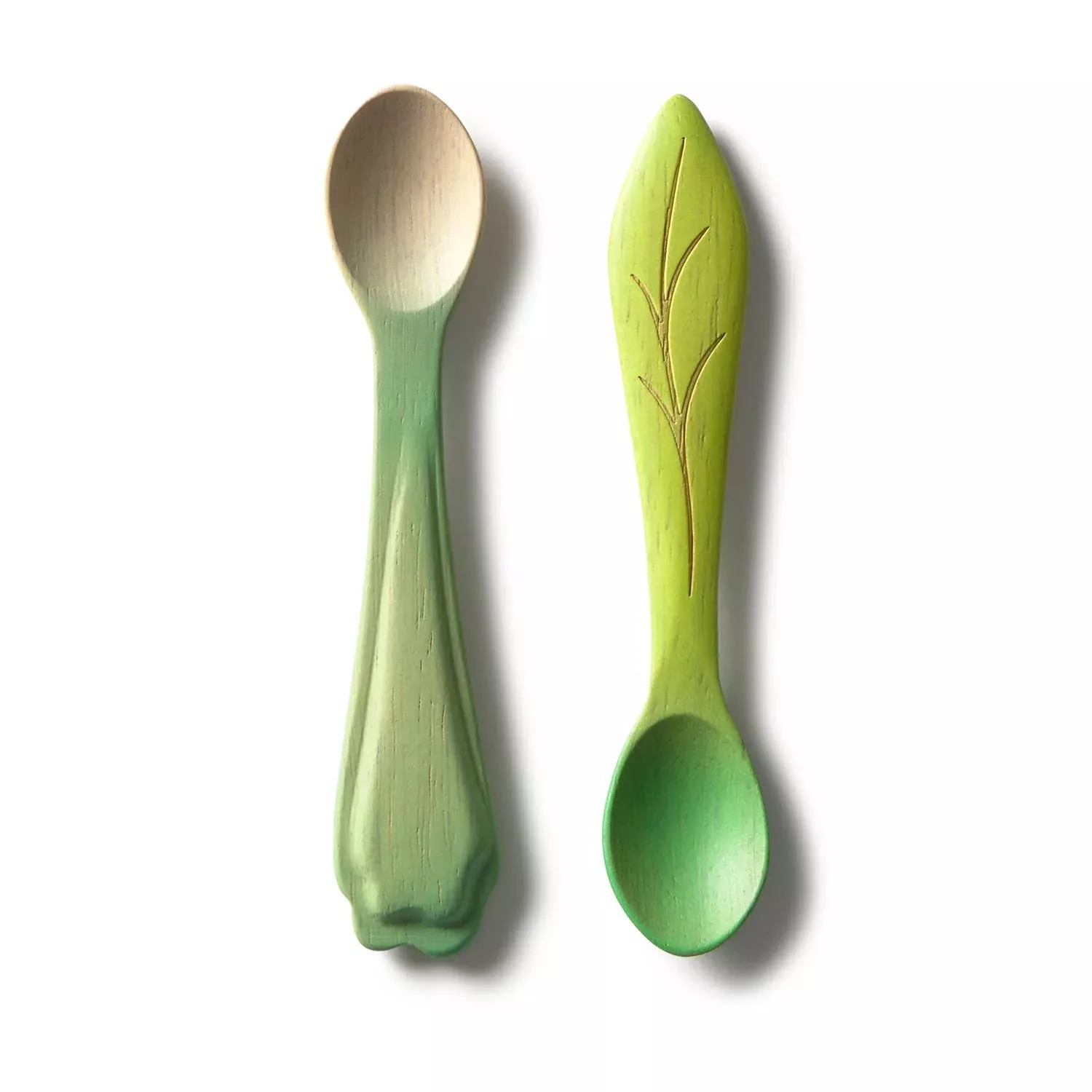 Leek and Kale Spoons