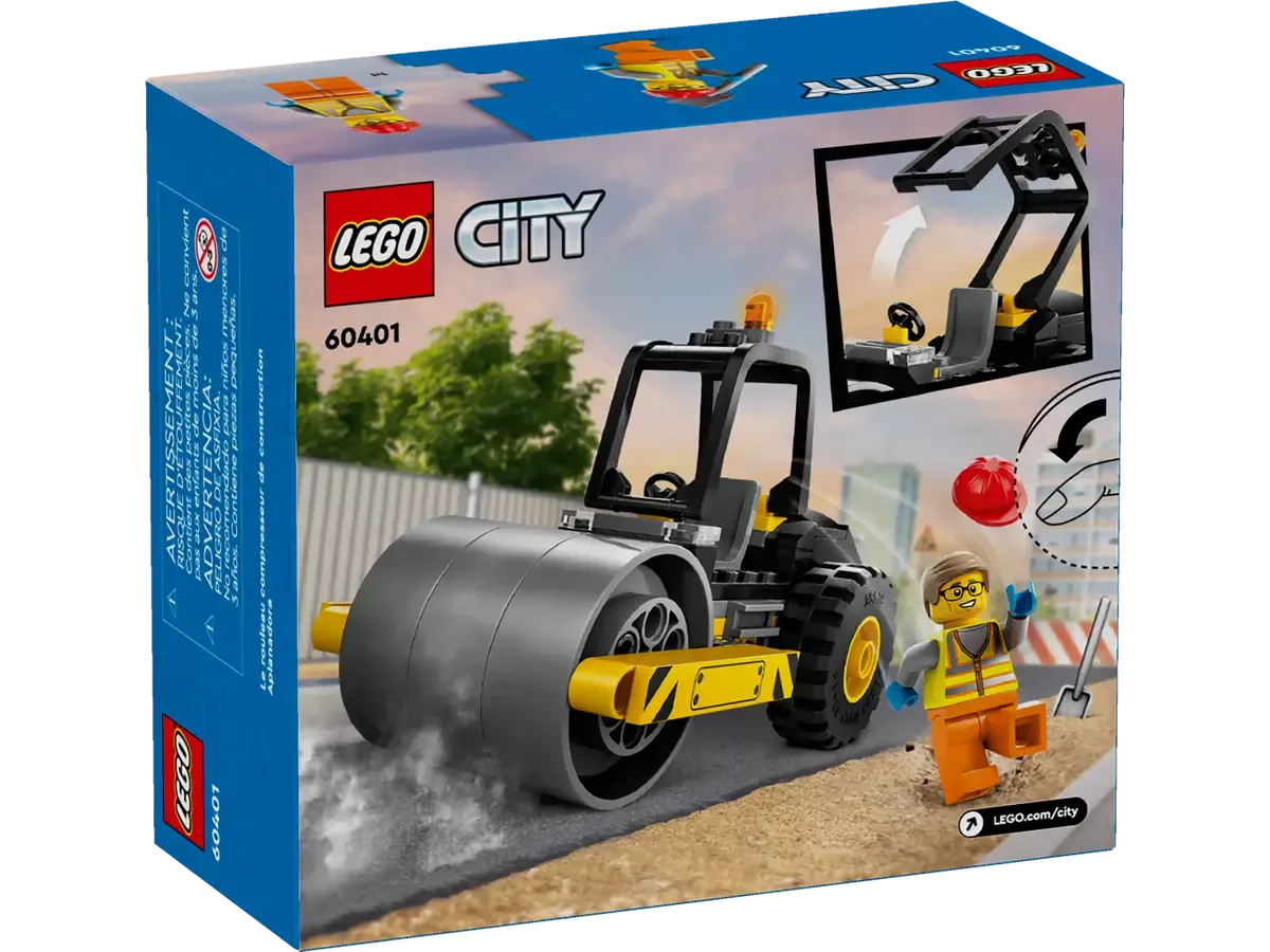 Lego City Construction Steamroller