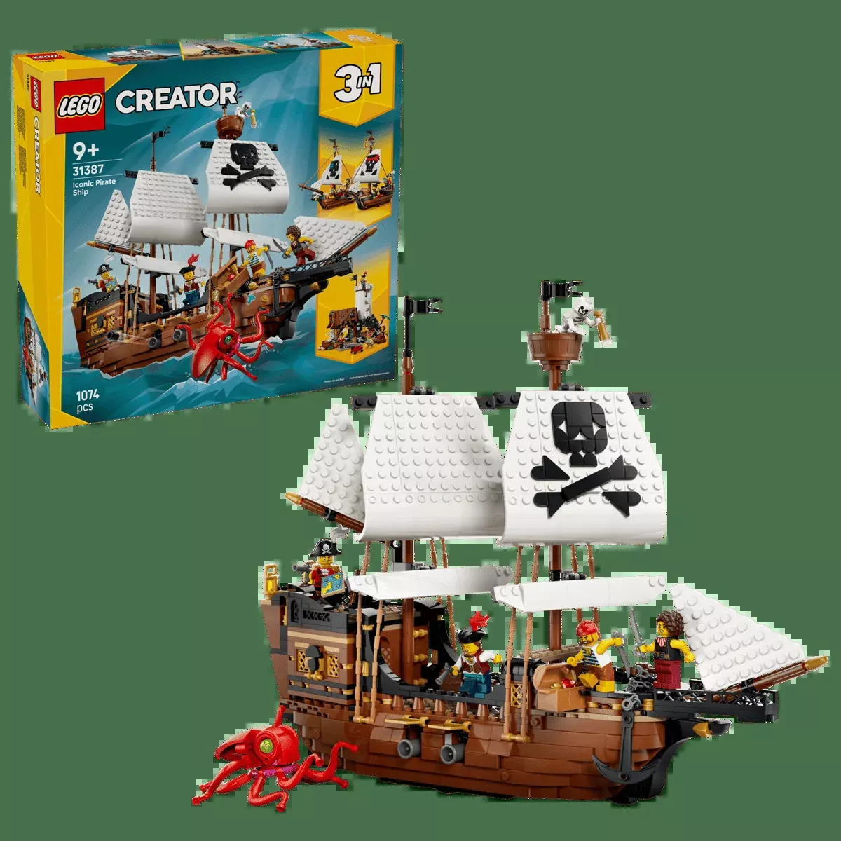 LEGO - Creator Iconic Pirate Ship 31387