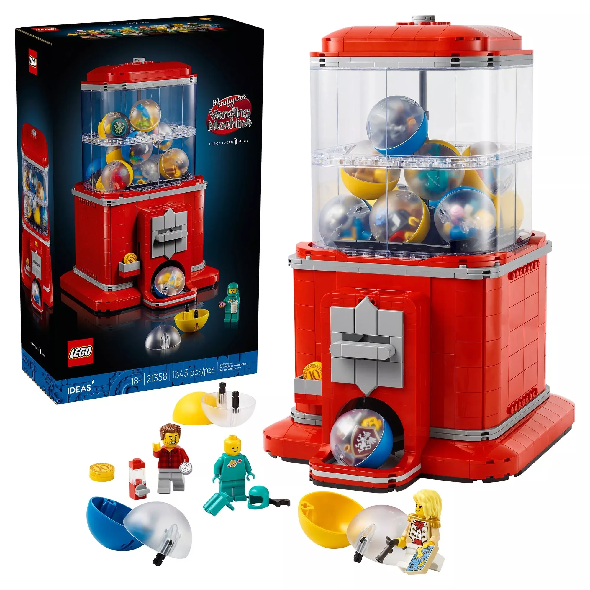 LEGO Ideas Minifigure Vending Machine 21358