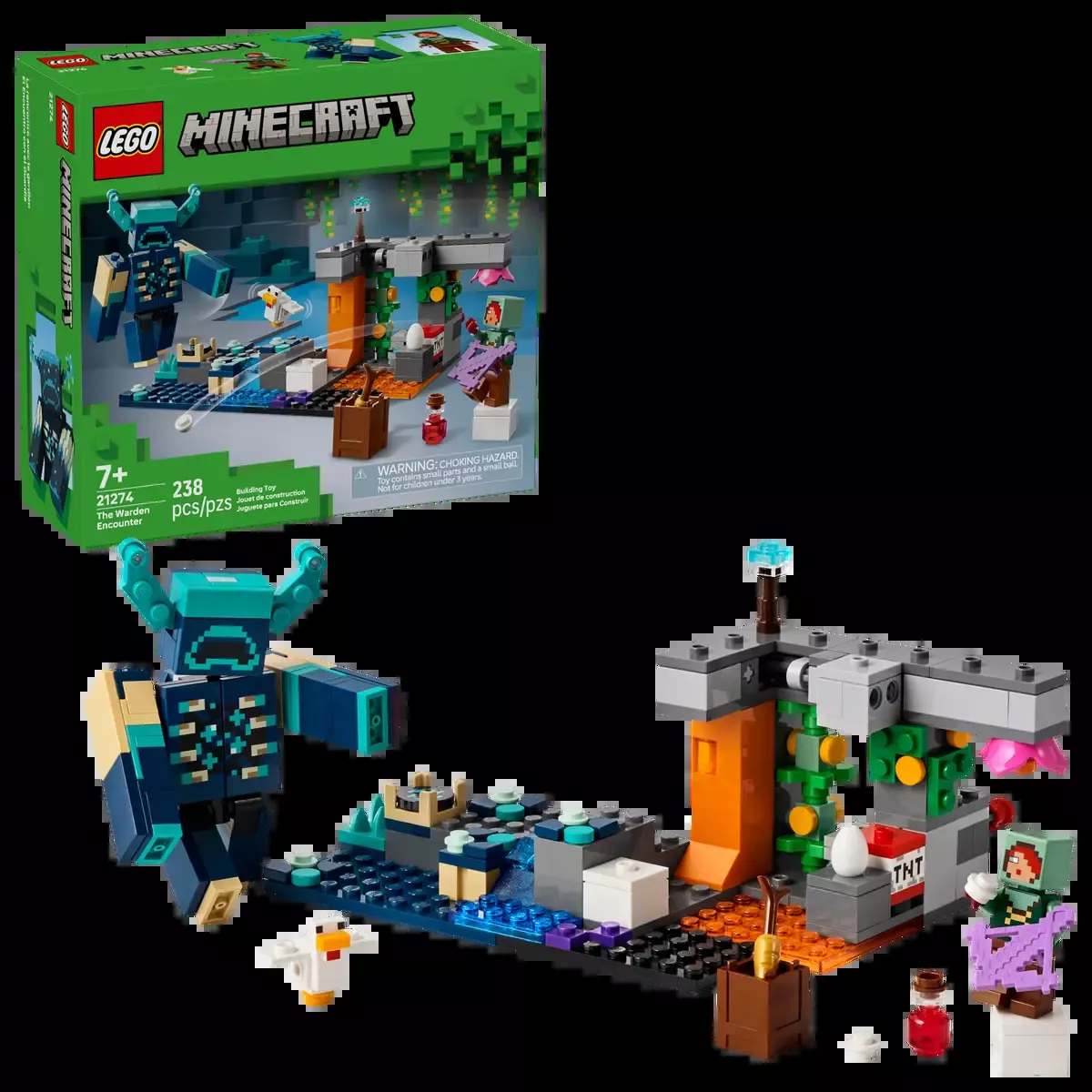 LEGO - Minecraft The Warden Encounter 21274