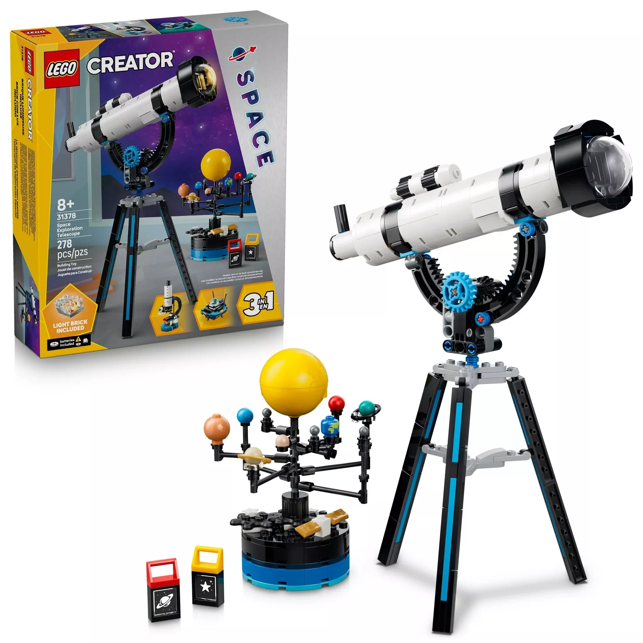 LEGO Space Exploration Telescope 31378