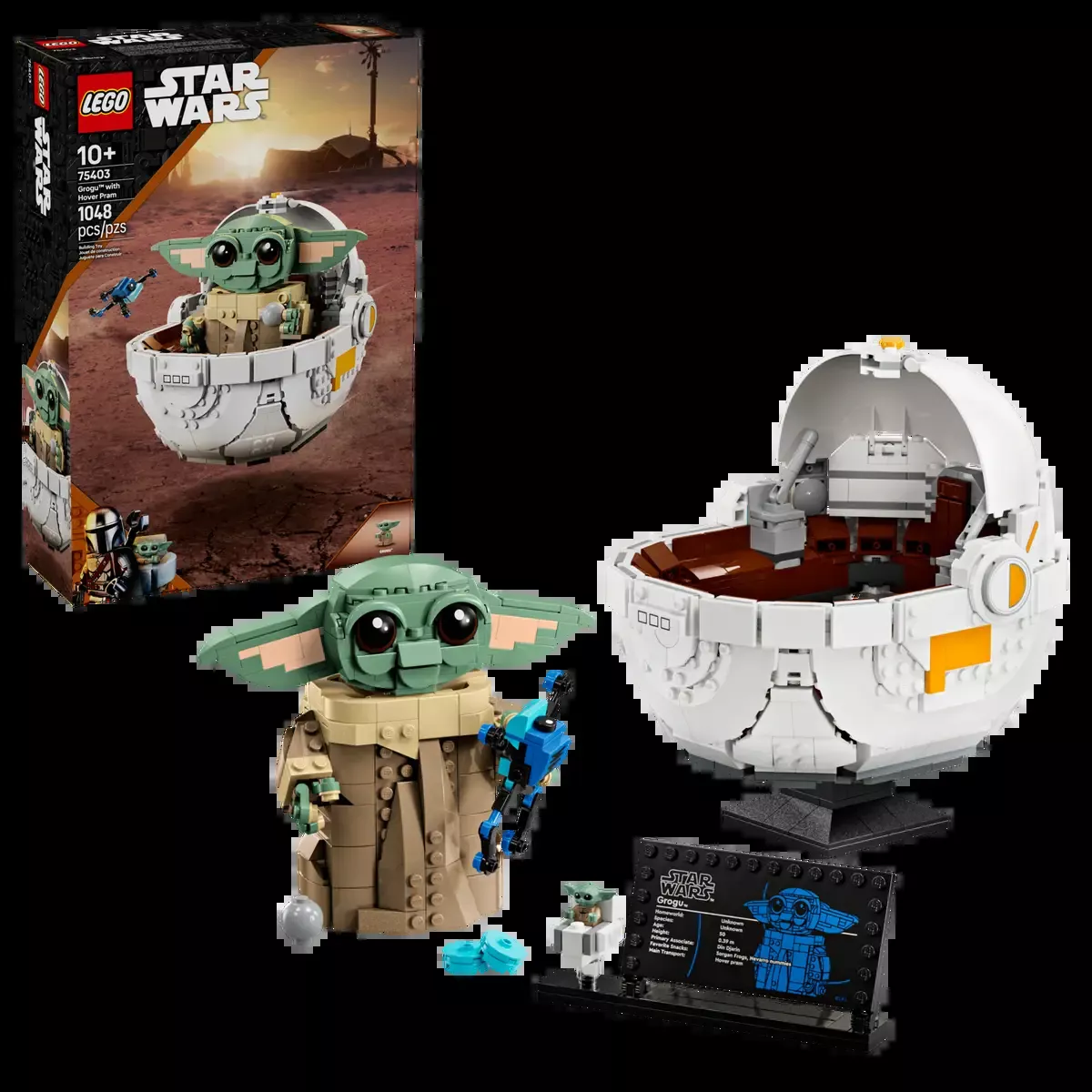 LEGO - Star Wars Grogu with Hover Pram 75403