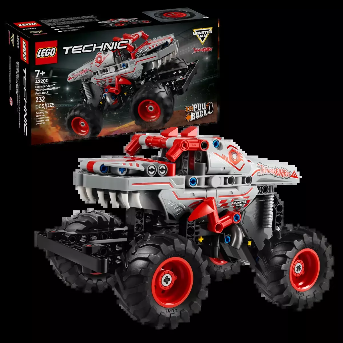 LEGO - Technic Monster Jam ThunderROARus Pull Back 42200