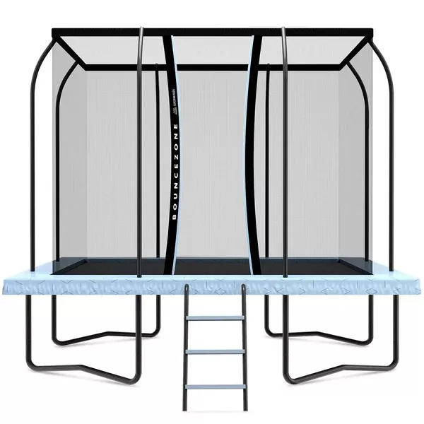 Lifespan Kids BounceZone M Rectangular Spring Trampoline Set