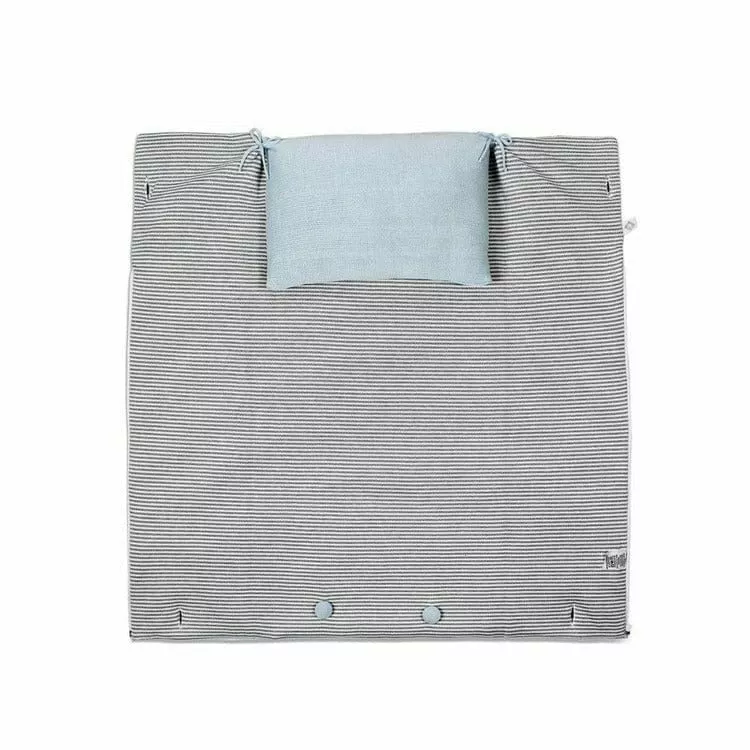 Light Blue Cocoon Blanket