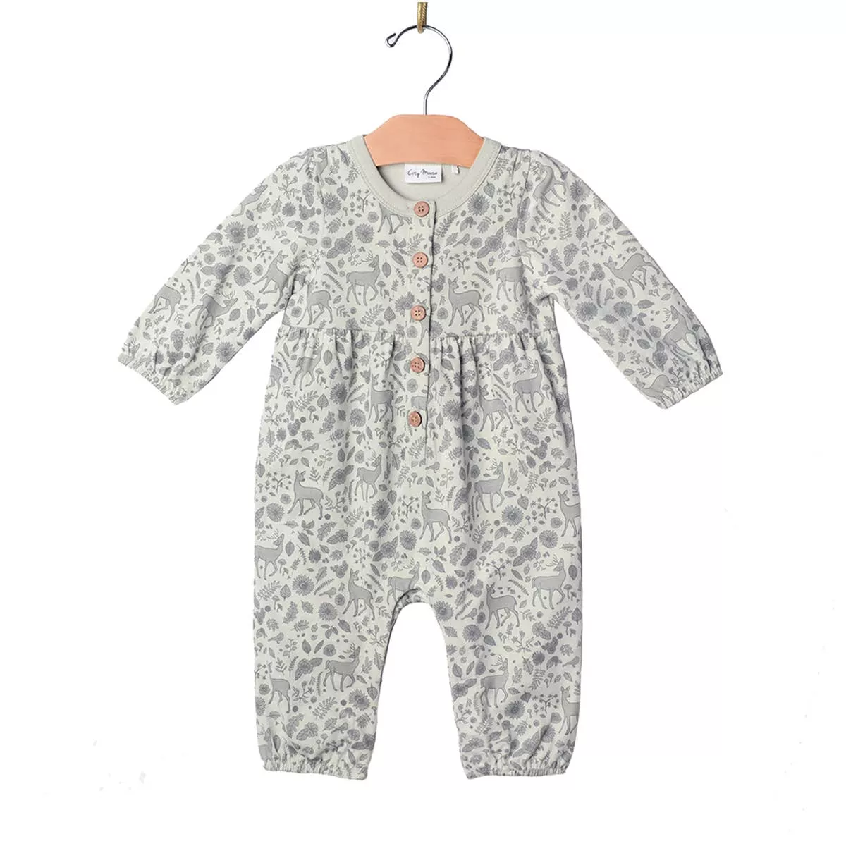 Long Leg Romper | Fall Deer