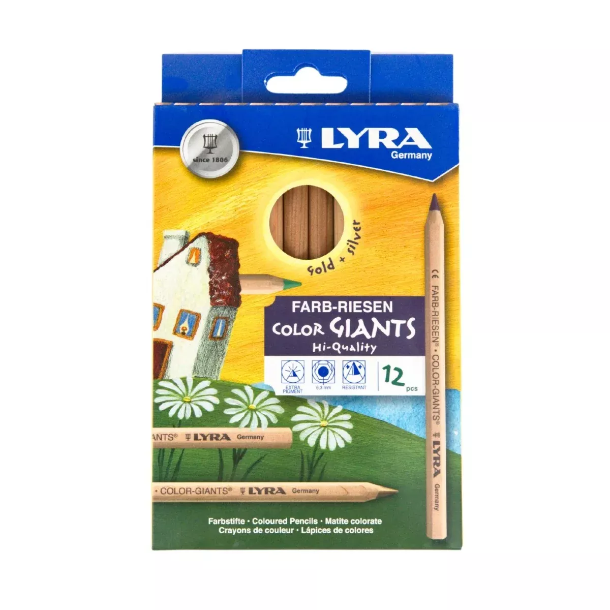 LYRA Colour Giants with Gold and Silver