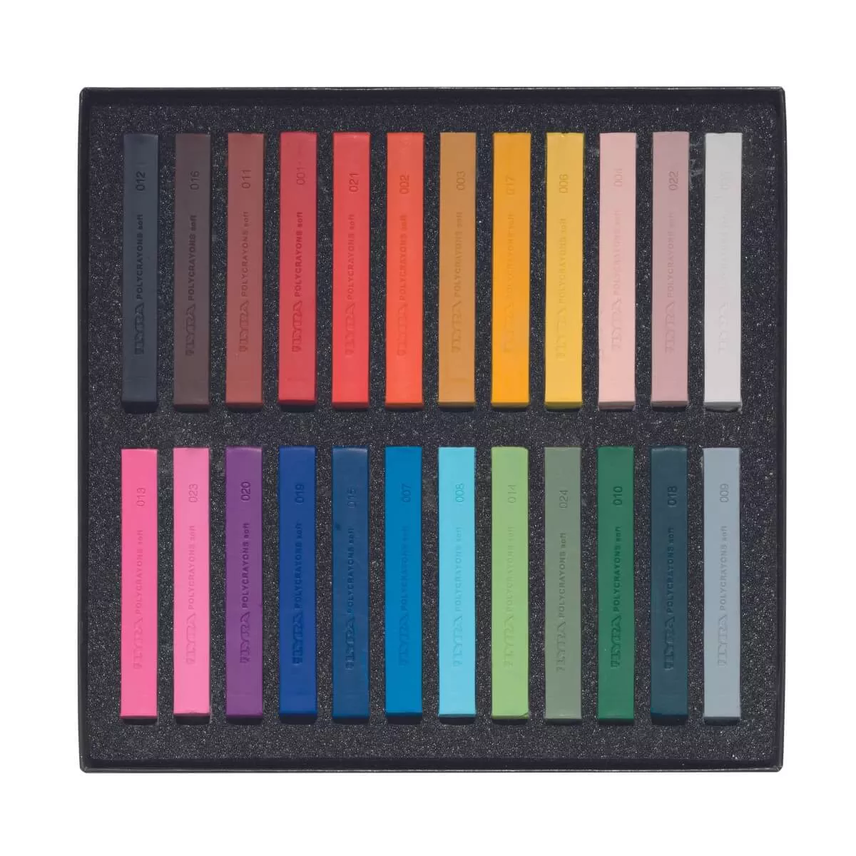 LYRA Polycrayons Soft Pastels - Cardboard Box of 24