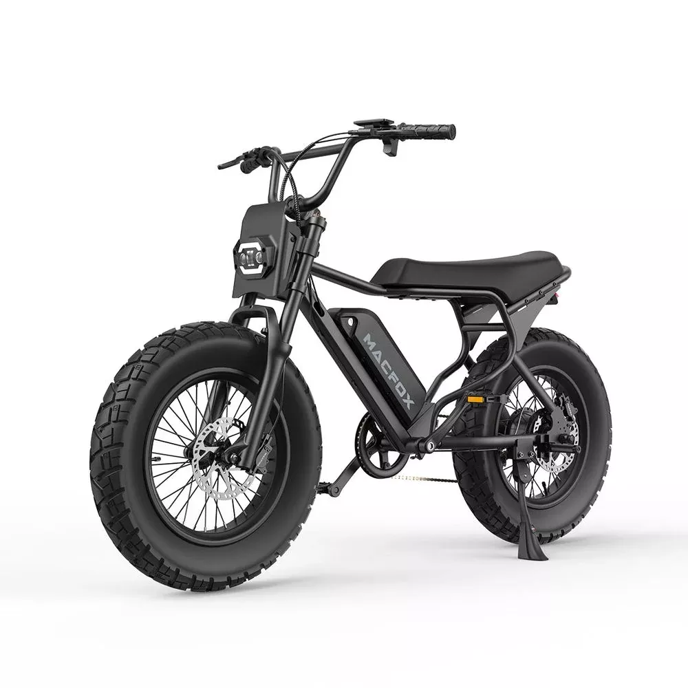 Macfox X7 Electric Bike - Black