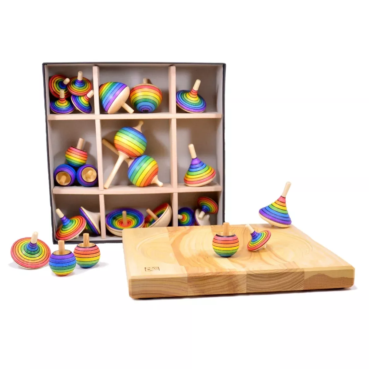 Mader Large Classroom Spinning Top Set 26 pieces