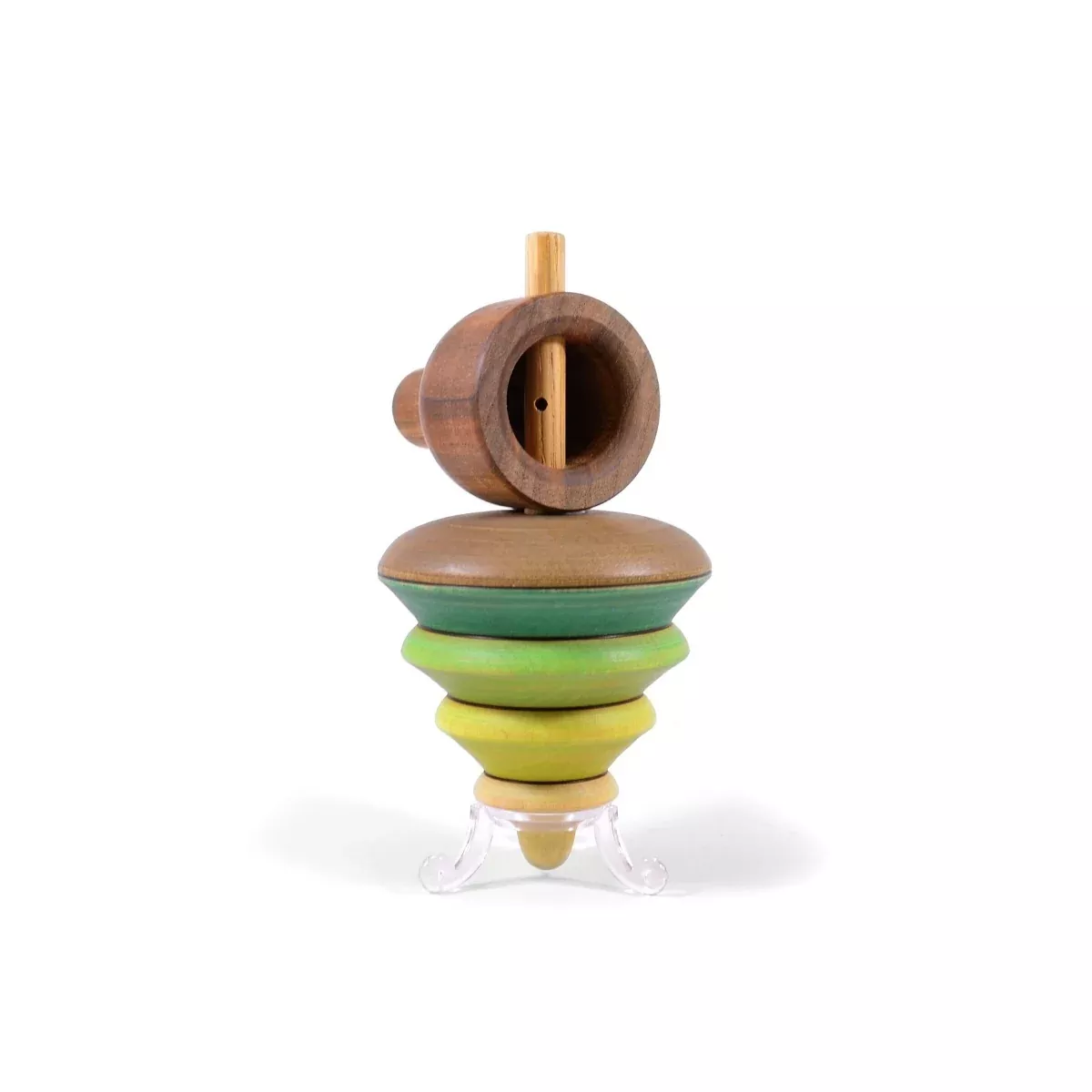 Mader Tree Spinning Top to Pull Off