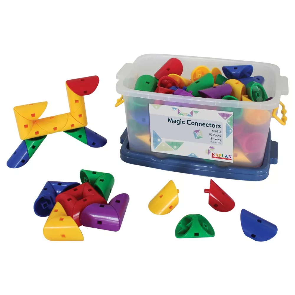 Magic Connectors Building Set - 90 Pieces