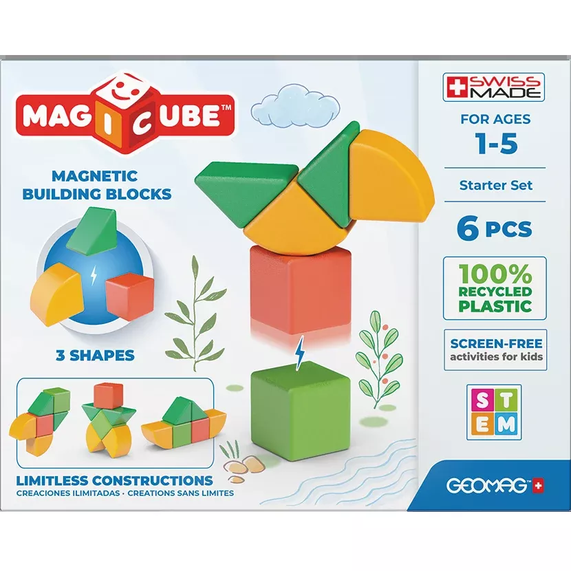 Magicube Shapes Recycled 6 Pieces
