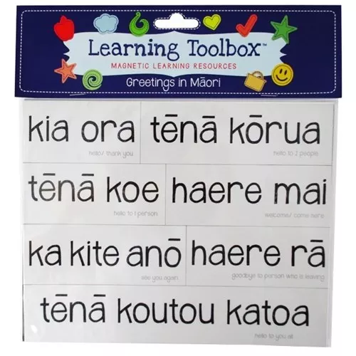 Magnetic Māori Greetings