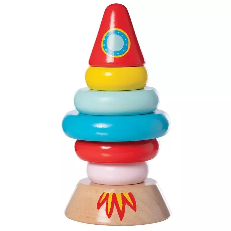 Magnetic Wood Stacker Rocket