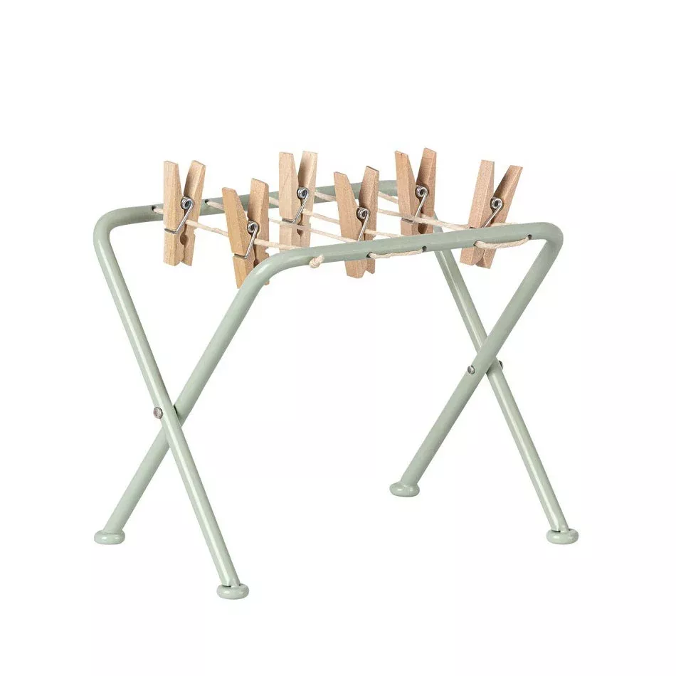 Maileg Drying Rack with Pegs - Mini