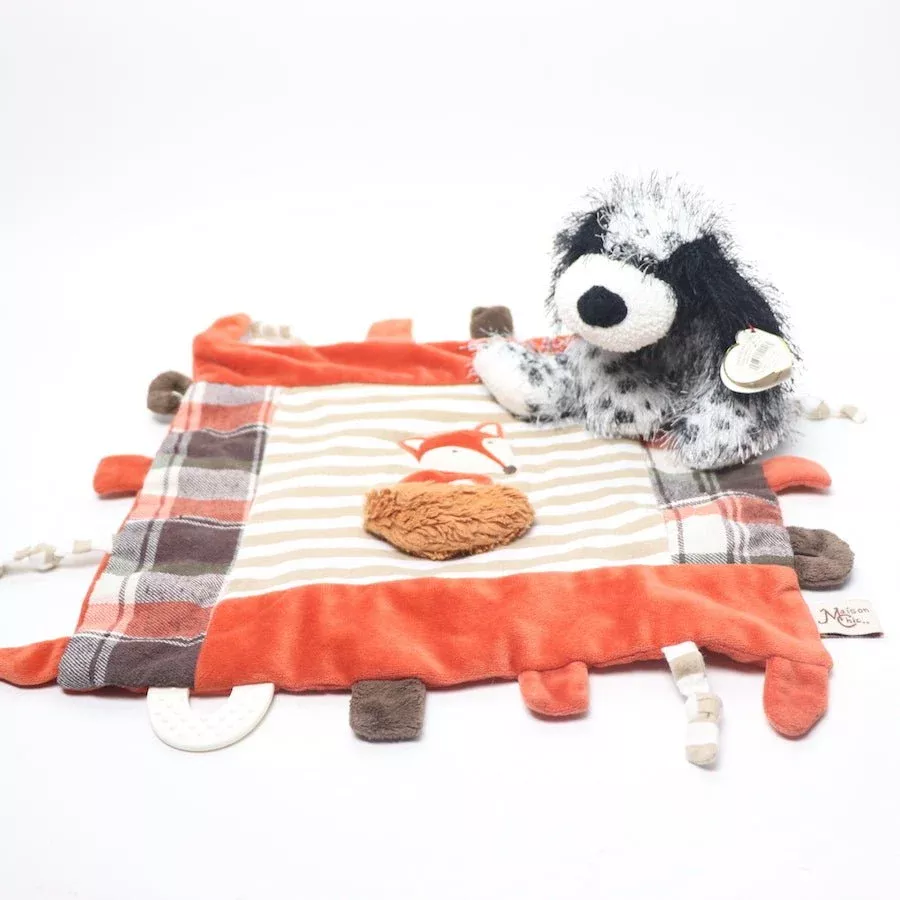 Maison Chic Mini Blanket and TY Stuffie Bundle