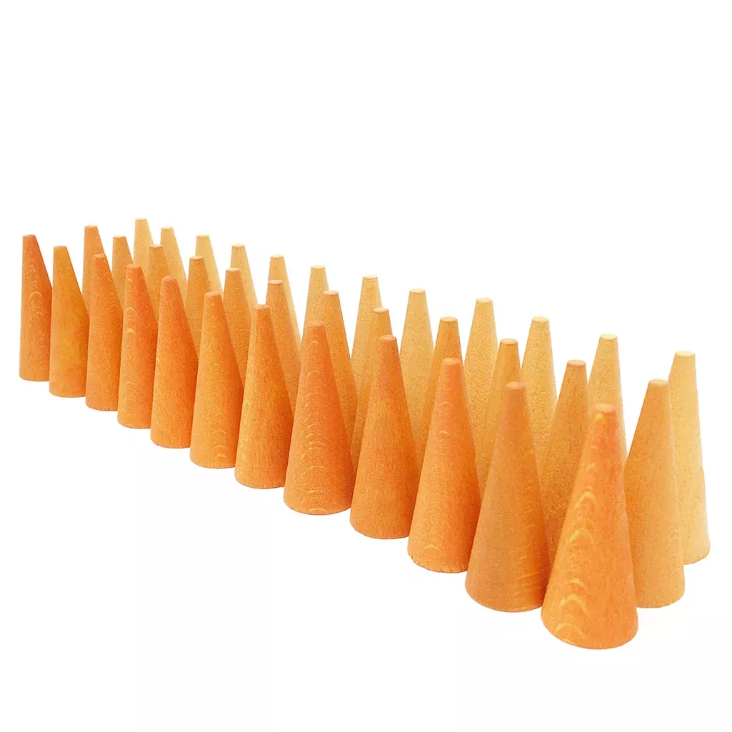 Mandala Cones | Orange