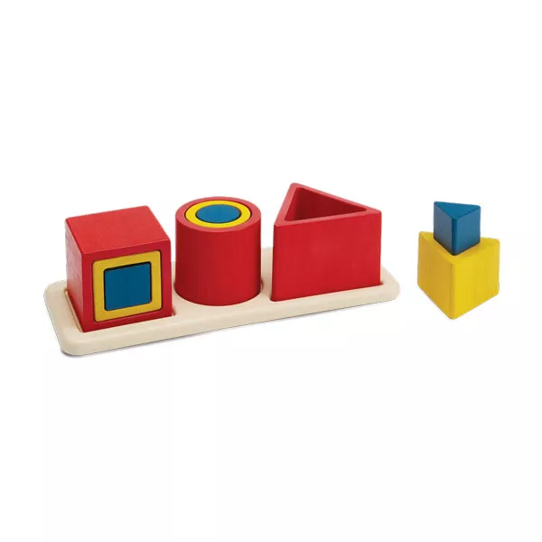 Matching & Nesting Shapes Puzzle Unit Plus (Plan Toys)