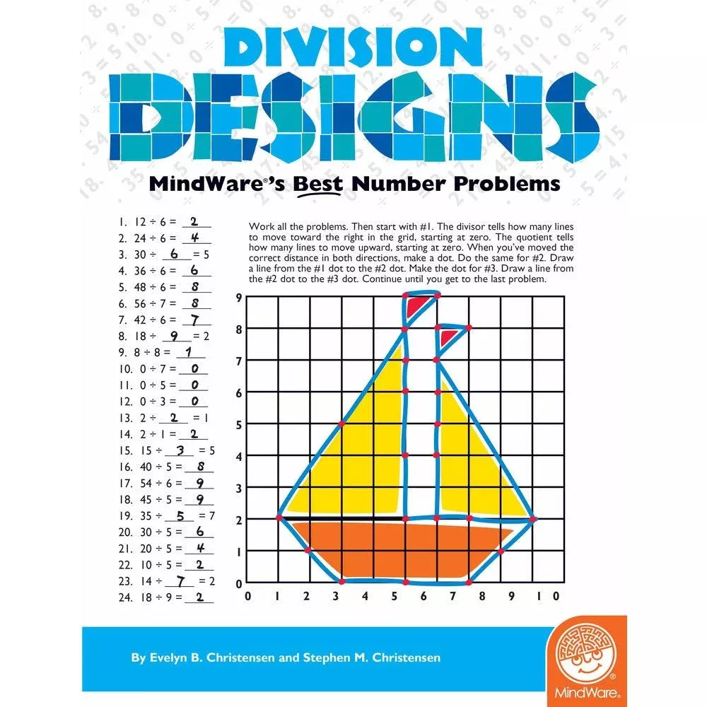 Math Mosaics - Division Designs