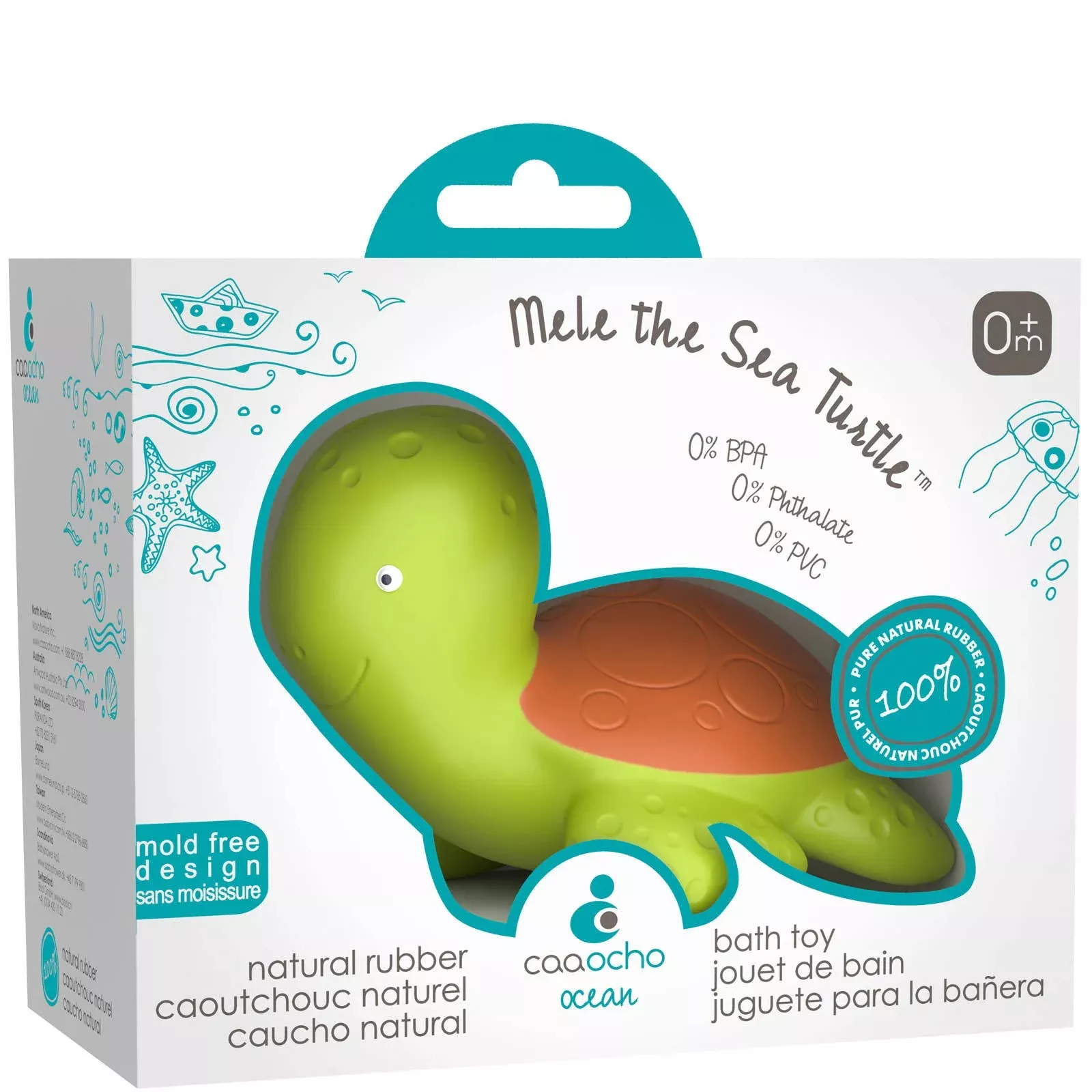 Mele the Sea Turtle Bath Toy