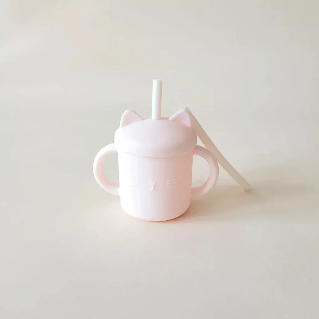 Meow Straw Training Cup