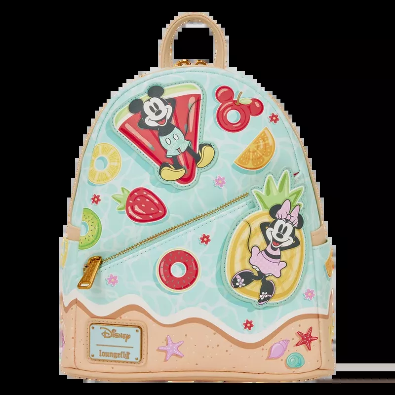 Mickey & Minnie Beach Fun Mini Backpack